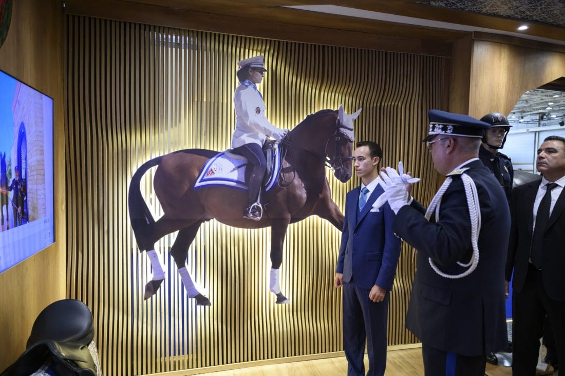 Le prince héritier Moulay El Hassan inaugure la 16ᵉ édition du Salon du cheval d’El Jadida