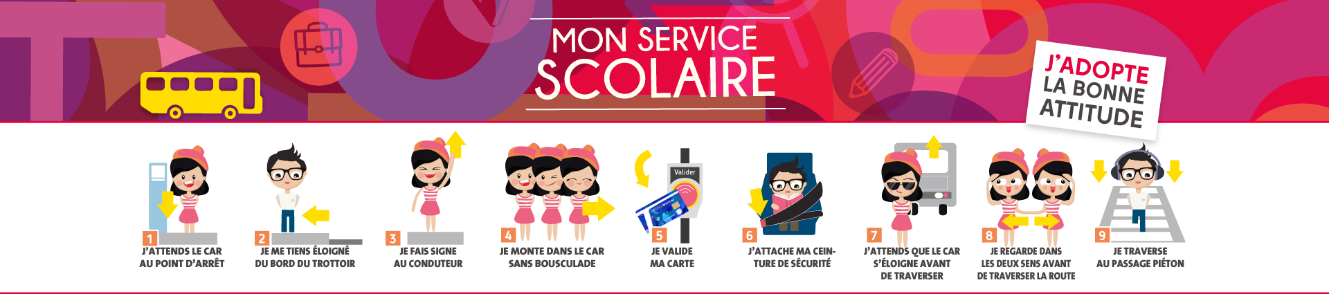 Illustration service scolaire