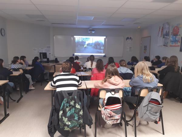 Des élèves des sixième motivés et intéressants