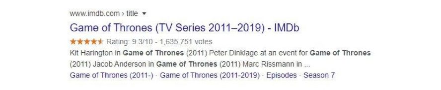 game of thrones