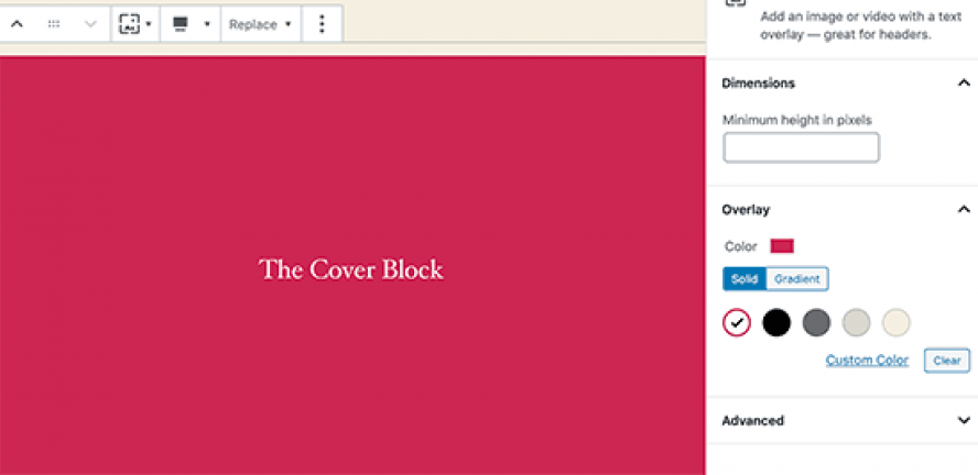 Block improvements color