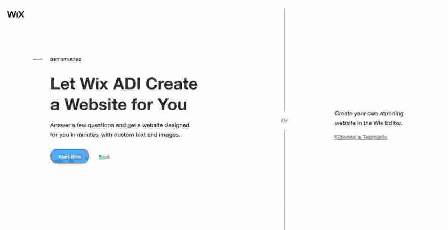 wix interface