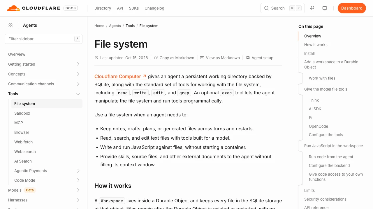 Screenshot of Cloudflare Computer website