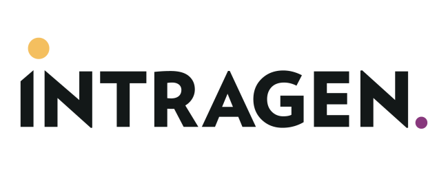 Intragen Black Text Transparent 003