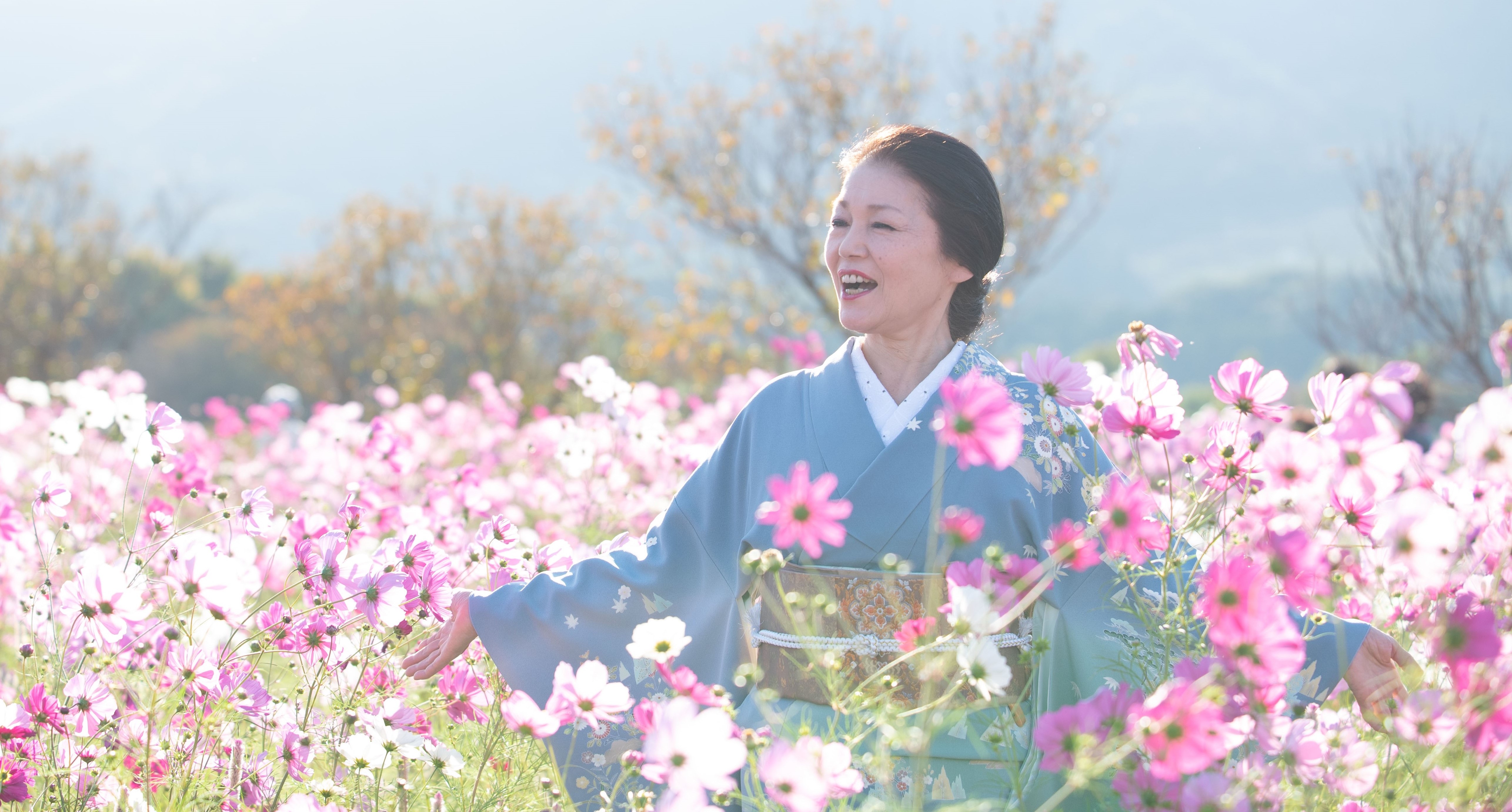 Mai in the Flower Field