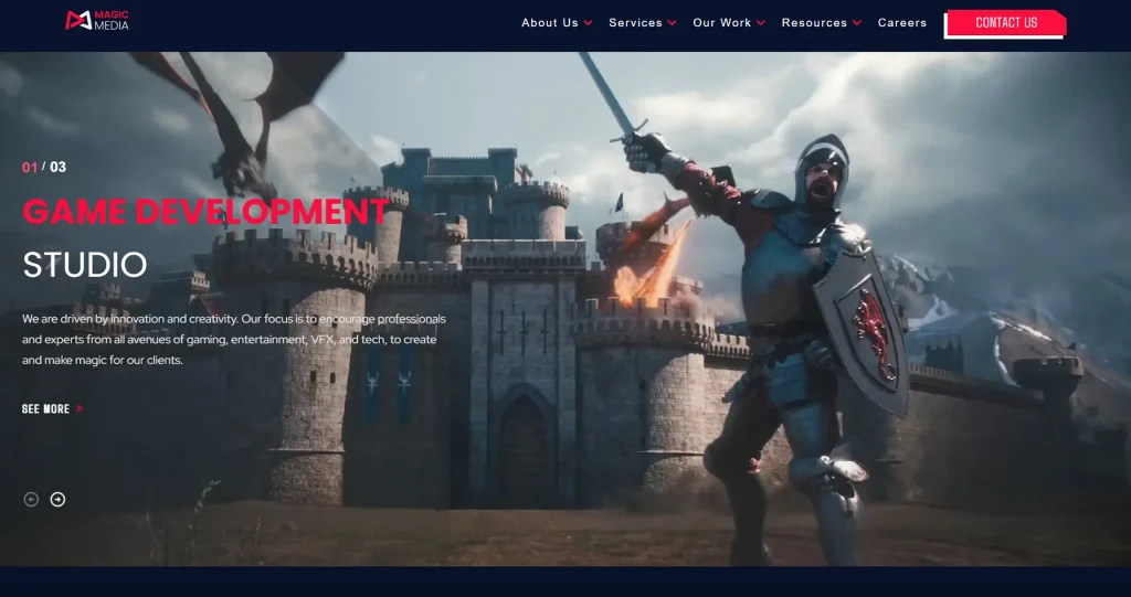 Magic Media top Unreal Engine game developers list