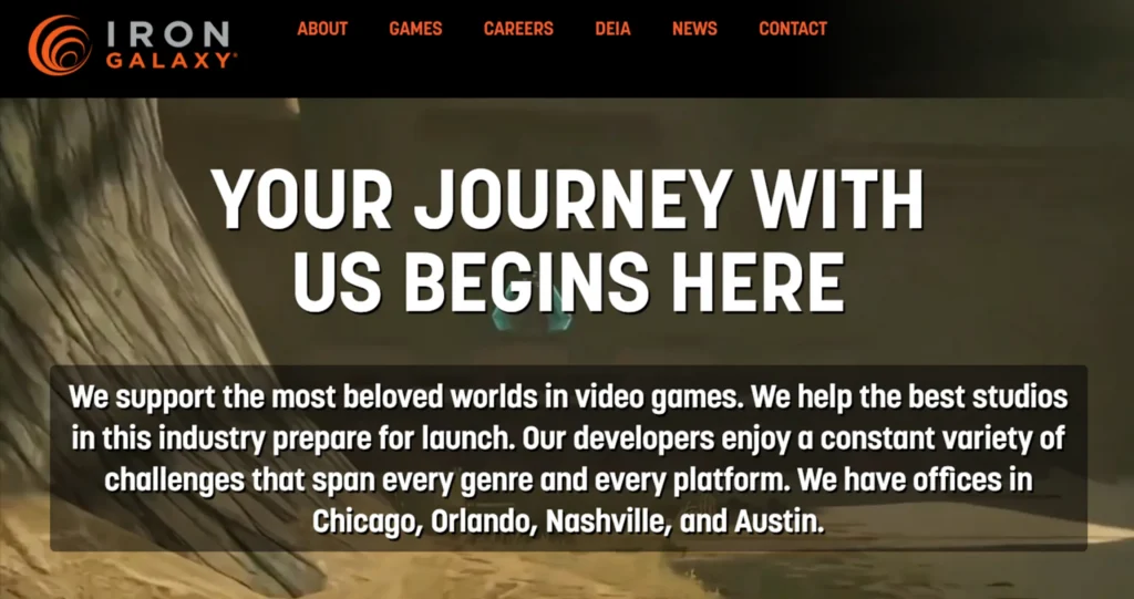 Iron Galaxy Studios best Unreal Engine game development companies list