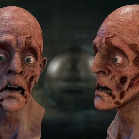ANIMATION AND VFX – Zombie Head – 19