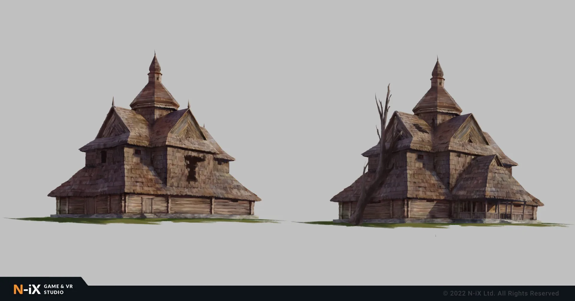 2d game environment church