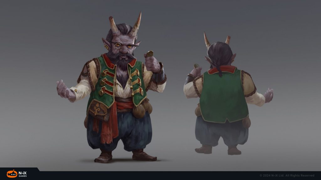 character video game concept art
