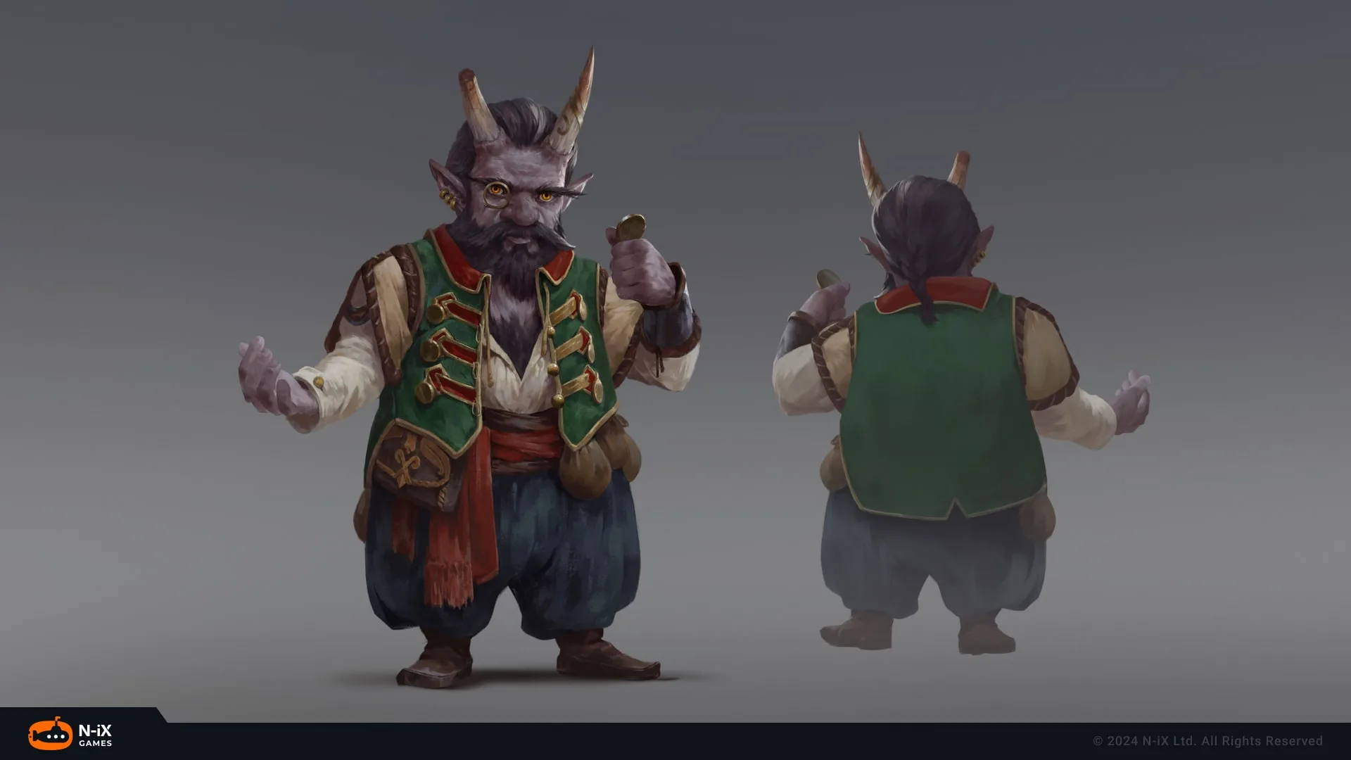 character video game concept art