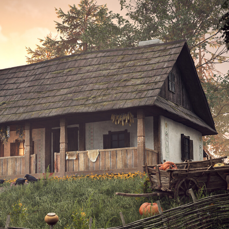 3D Illustrations – Headman House – 1