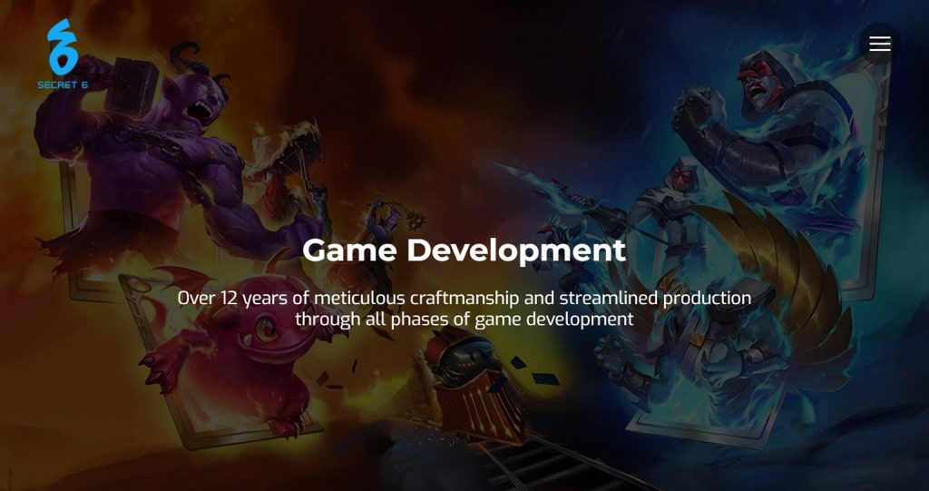 Secret 6 game development companies list