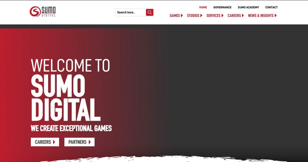 Sumo Digital top game development outsourcing companies