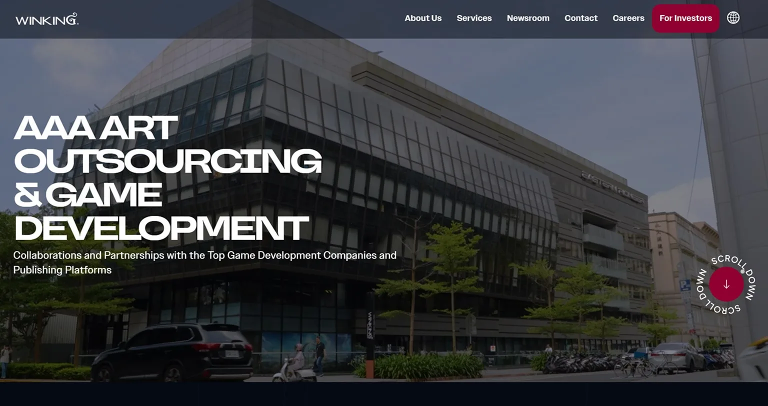Winking Corporation video game outsourcing studios
