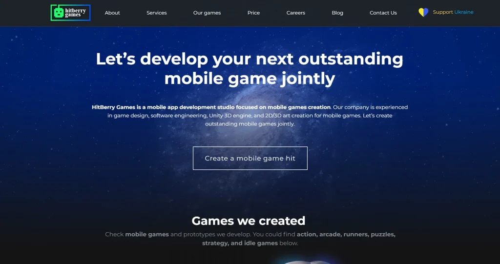 HitBerry Games top mobile game companies