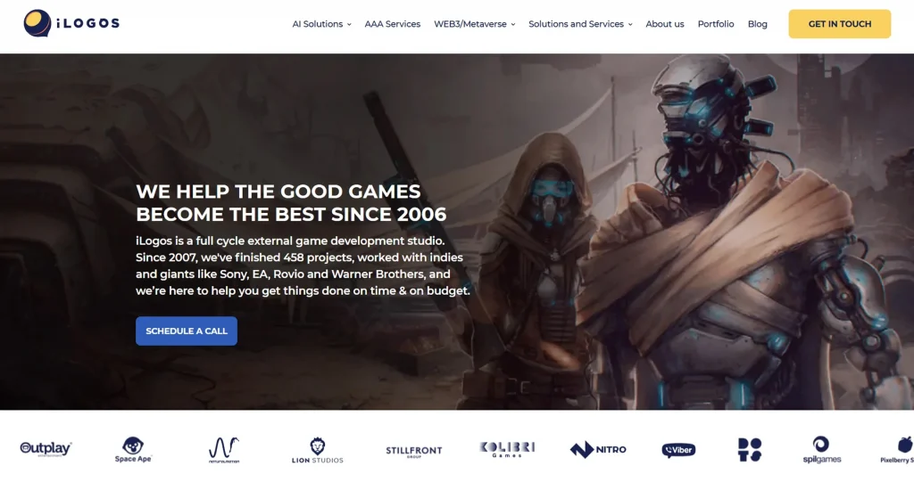 iLogos mobile game development companies list
