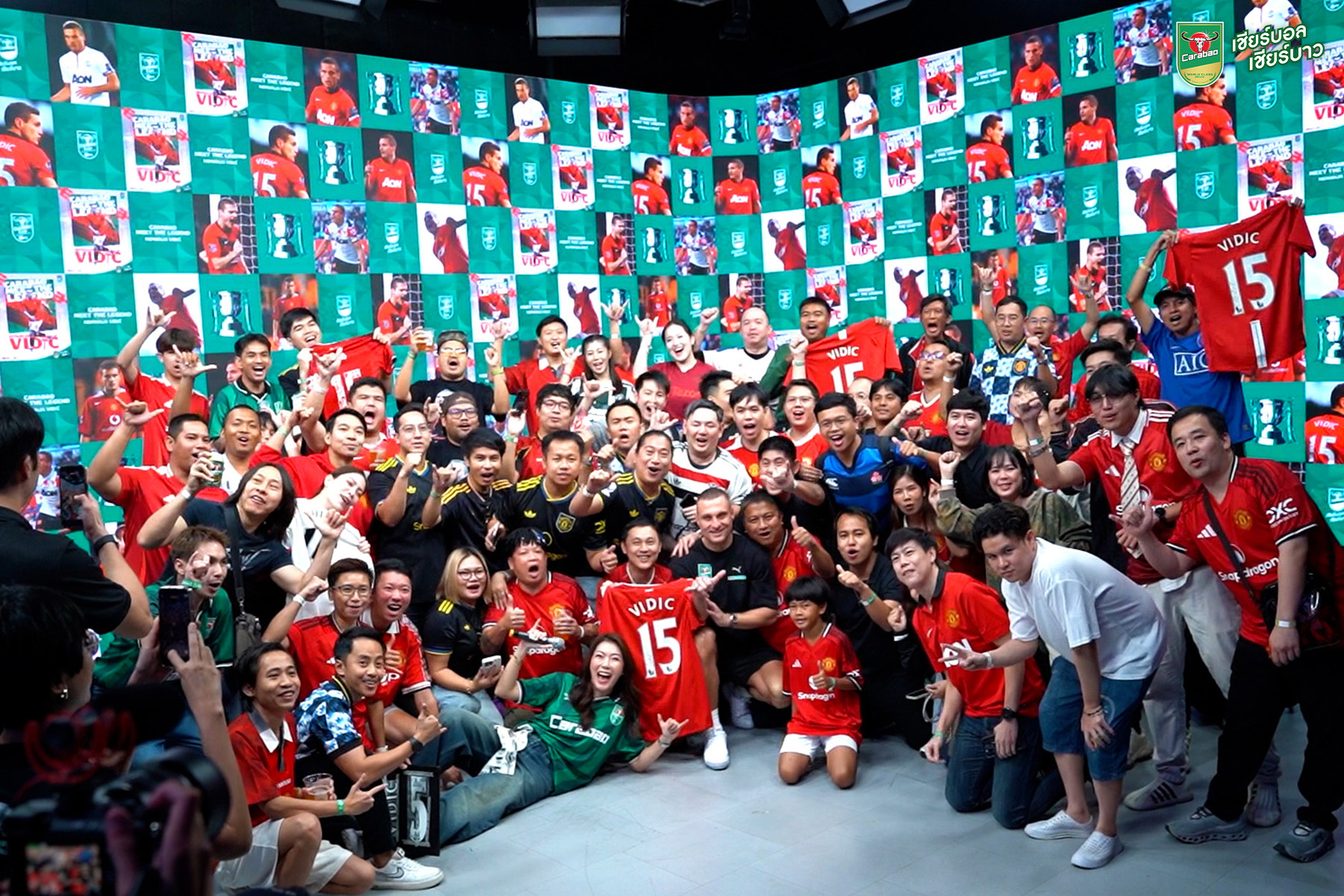 Nemanja Vidic visits Thailand for Carabao Cup promotion - The