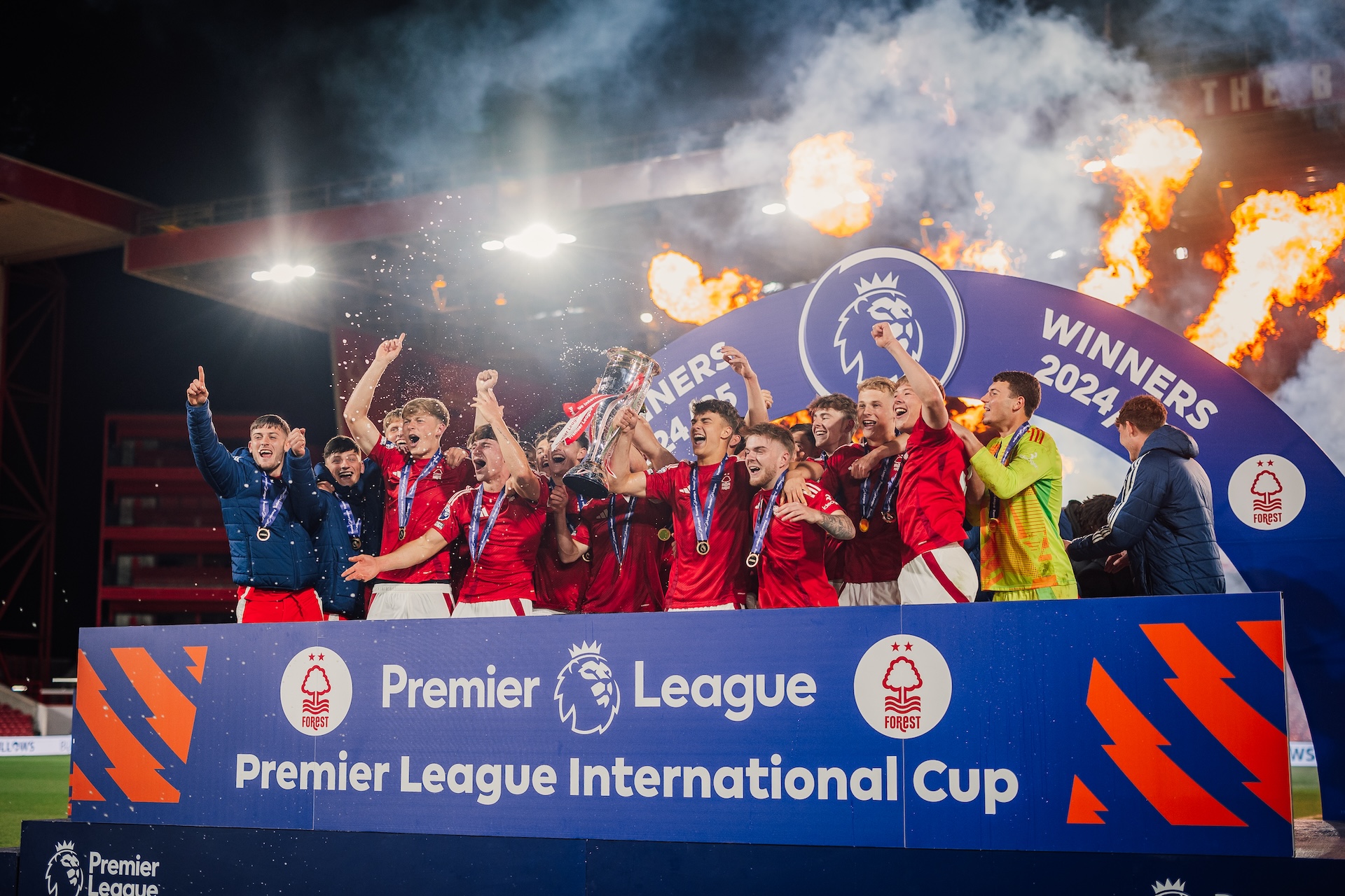 Nottingham Forest FC - Forest win Premier League International Cup