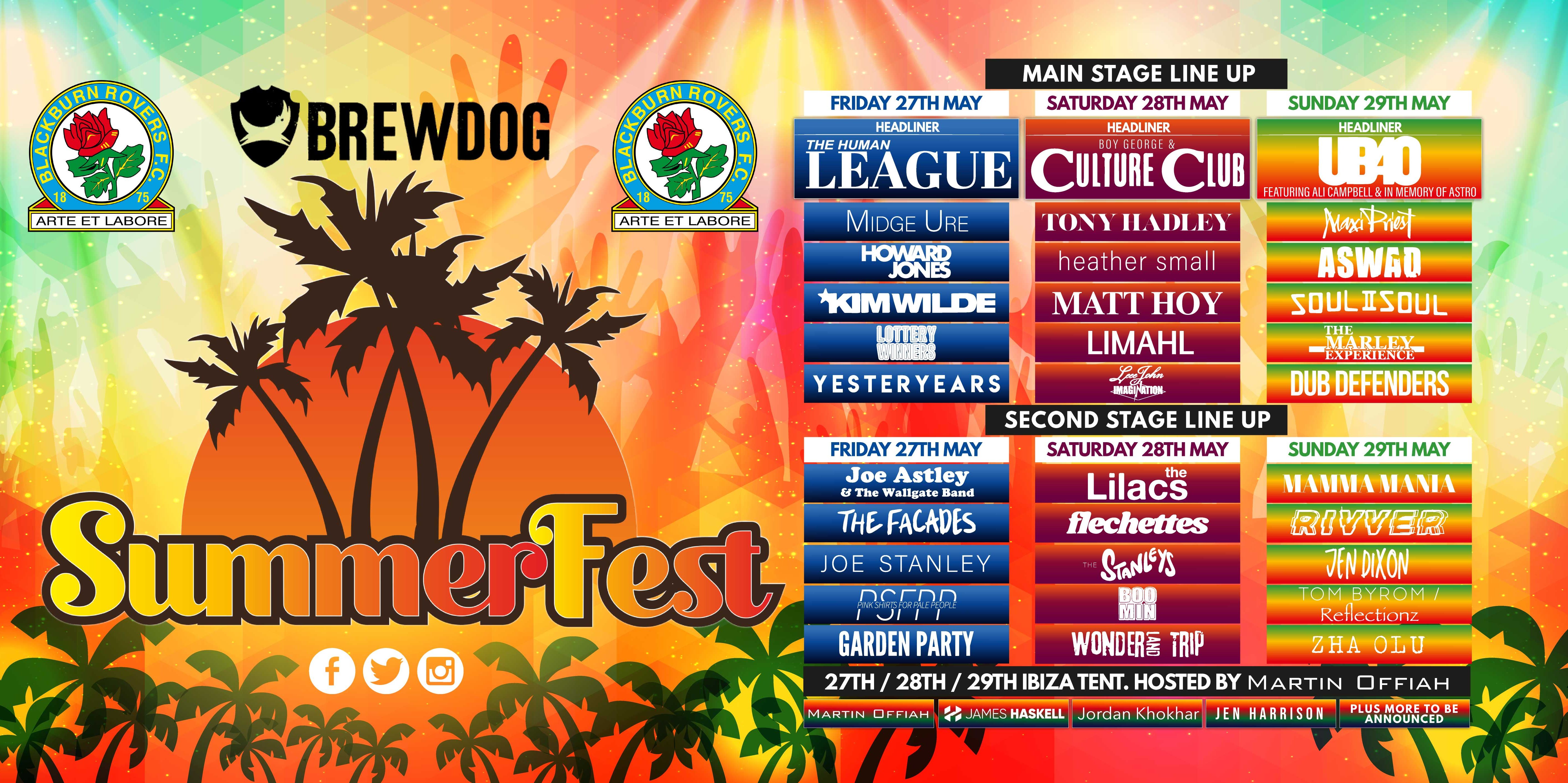 Summerfest Schedule 2022 Summerfest Is Coming To Ewood Park! | Rovers.co.uk