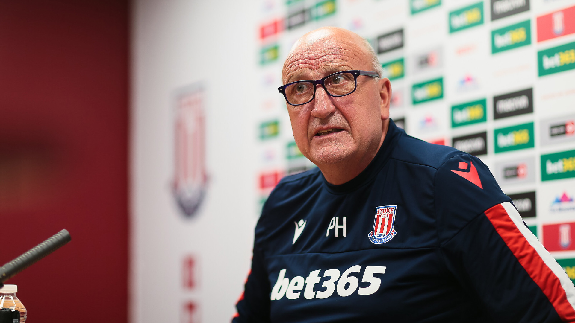 Image result for stoke city press conference