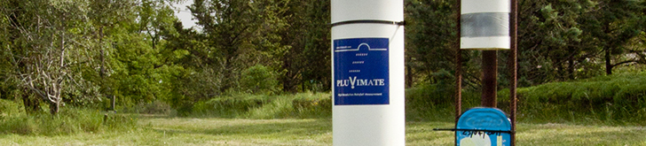 Tinytag count logger used to create accurate rain gauge