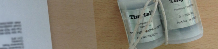 Tinytag temp/RH data loggers for building services monitoring