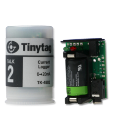 TK-4802 Tinytag Talk 2 voltage input data logger with 35mm film canister case