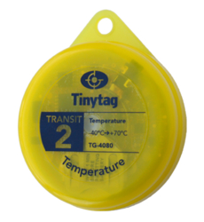 TG-4080 Tinytag Transit 2 yellow temperature data logger - singular view