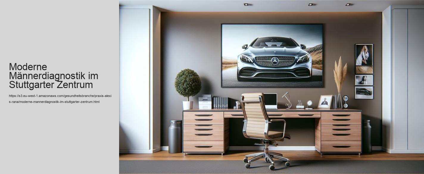 Moderne Männerdiagnostik im Stuttgarter Zentrum