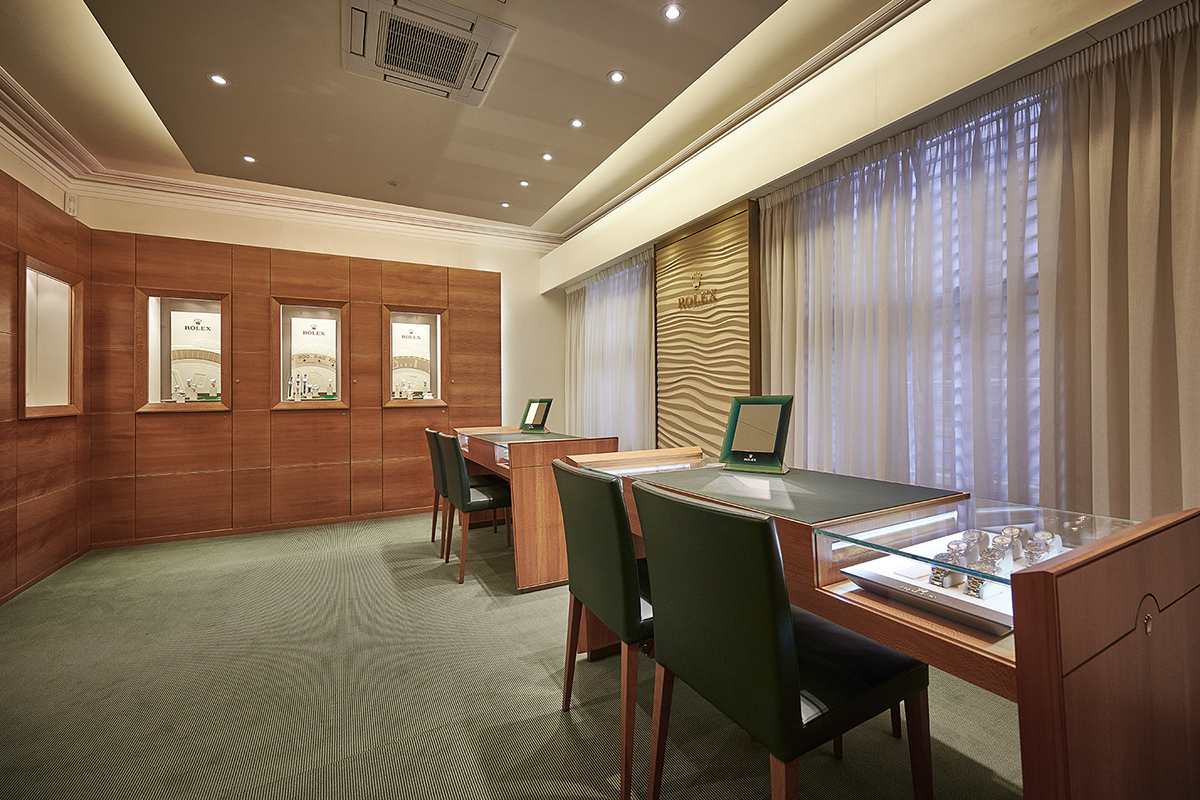 Rolex at Ghewitts Showroom