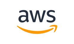 AWS Amazon Web Services logo 250 x 150px