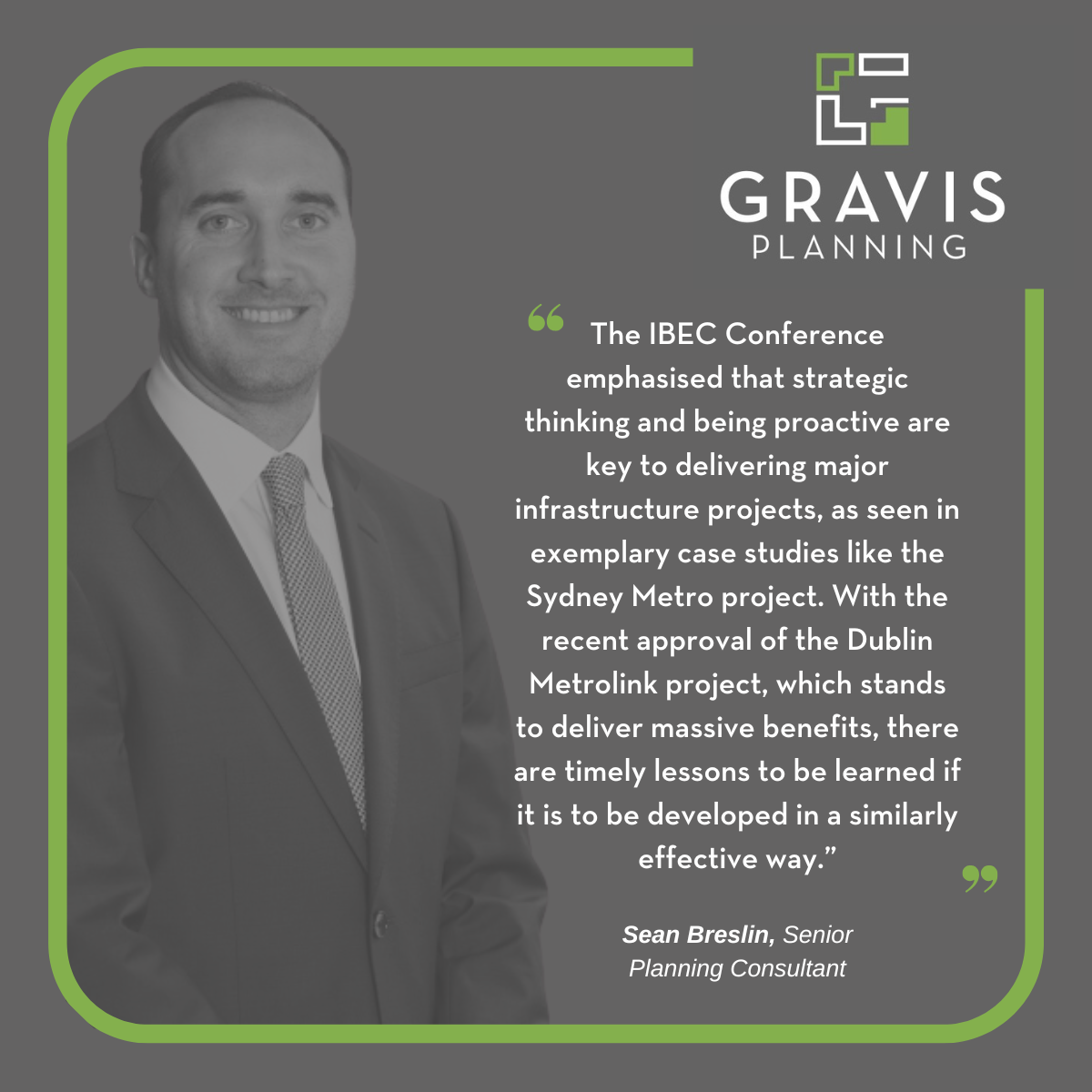 Reflections on IBEC's Accelerating Infrastructure Conference