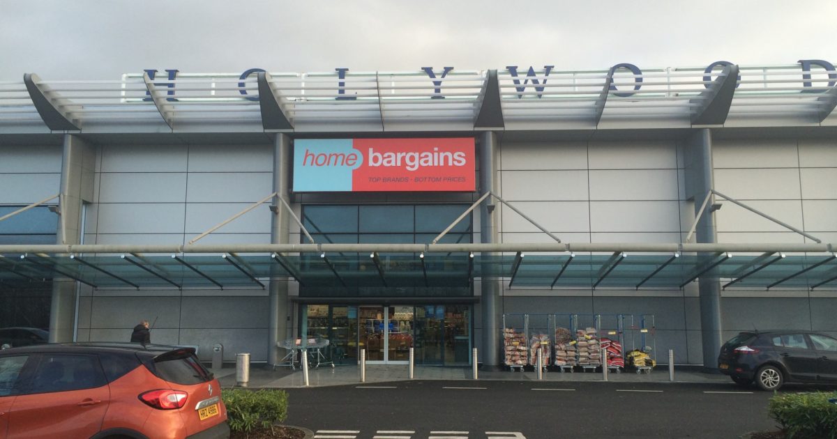 Home Bargains, Holywood Exchange Gravis Planning UK