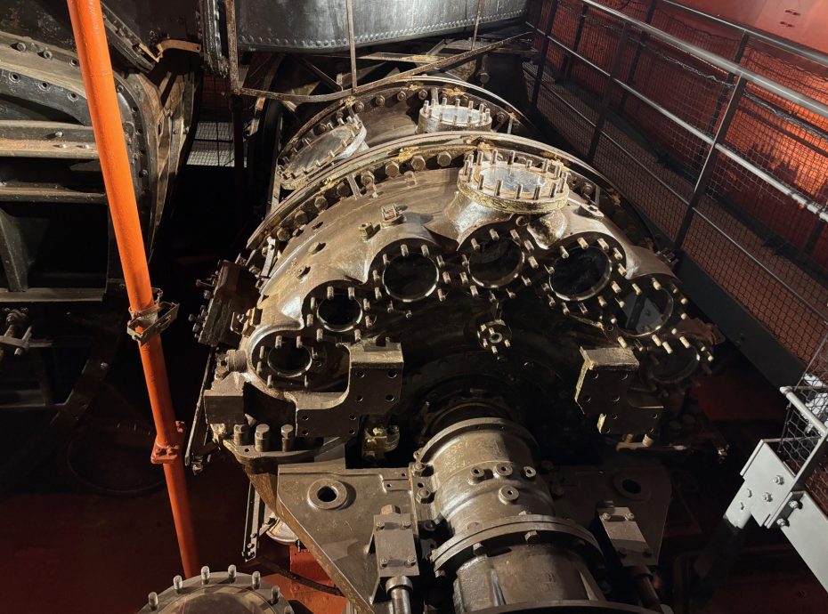 Charles Parsons Steam Turbine Engine Room