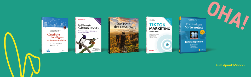 OHA! Zum dpunkt-Shop