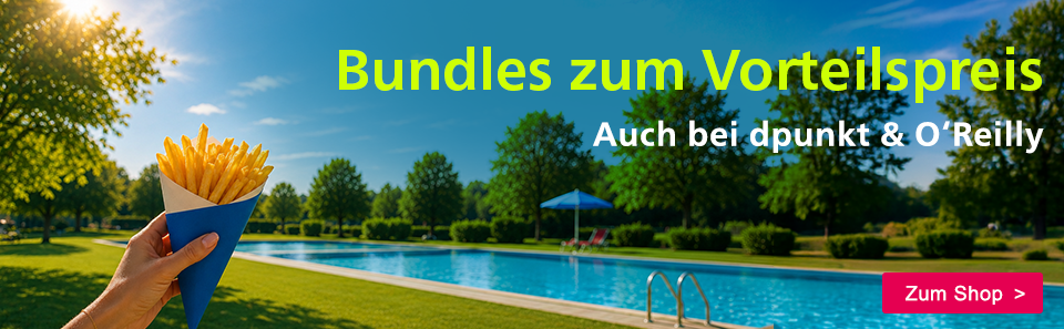 Bundles zum Vorteilspreis. Aktion bei dpunkt & O'Reilly
