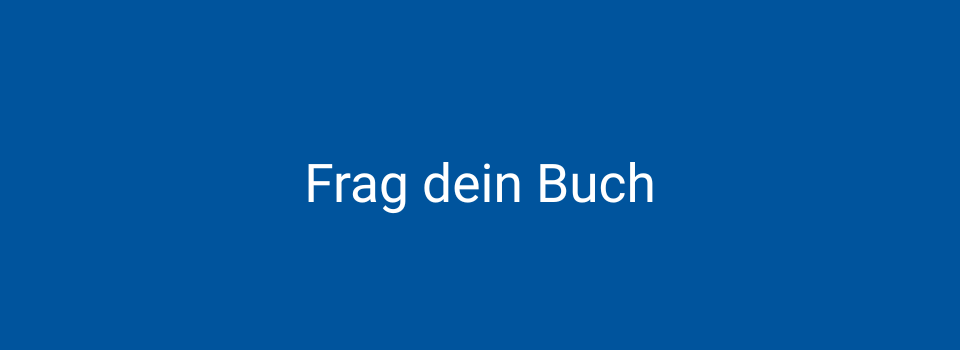 Frag dein Buch