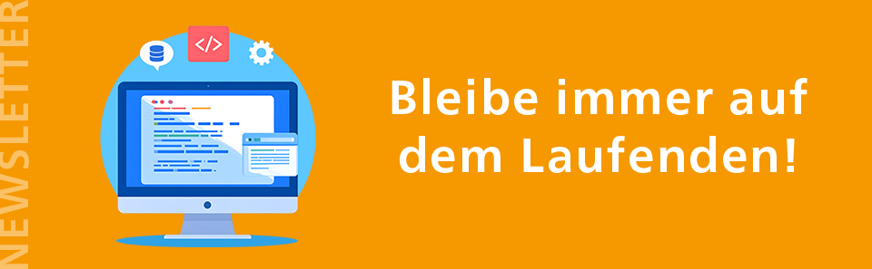 Bleibe immer auf dem Laufenden!