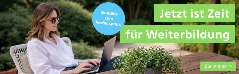 Jetzt ist Zeit für Weiterbildung: Bundles zum Vorteilspreis