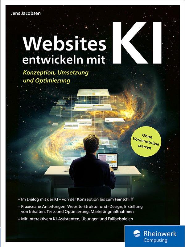 E-Book Websites entwicklen mit KI