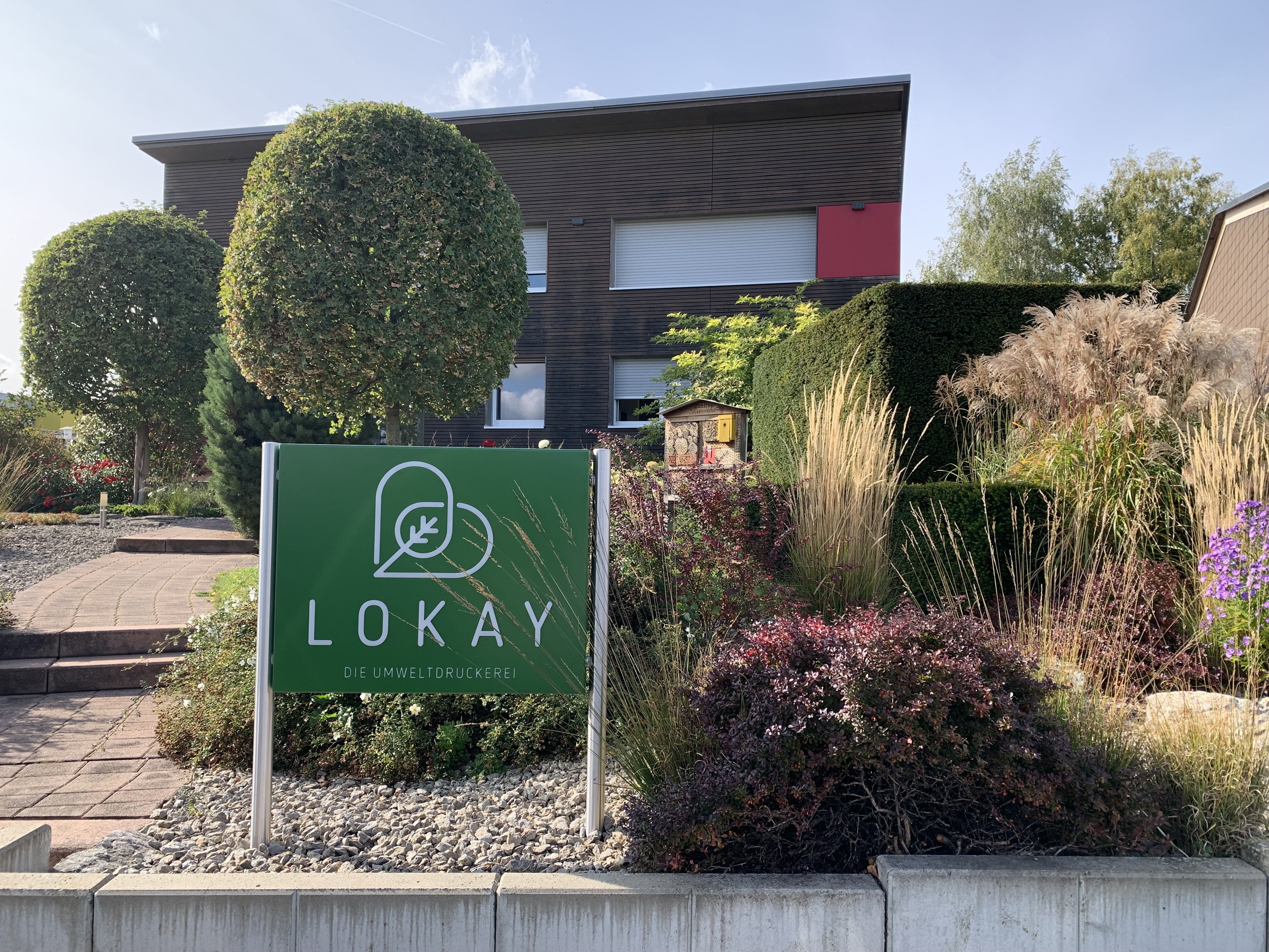 Gebäude der Druckerei Lokay