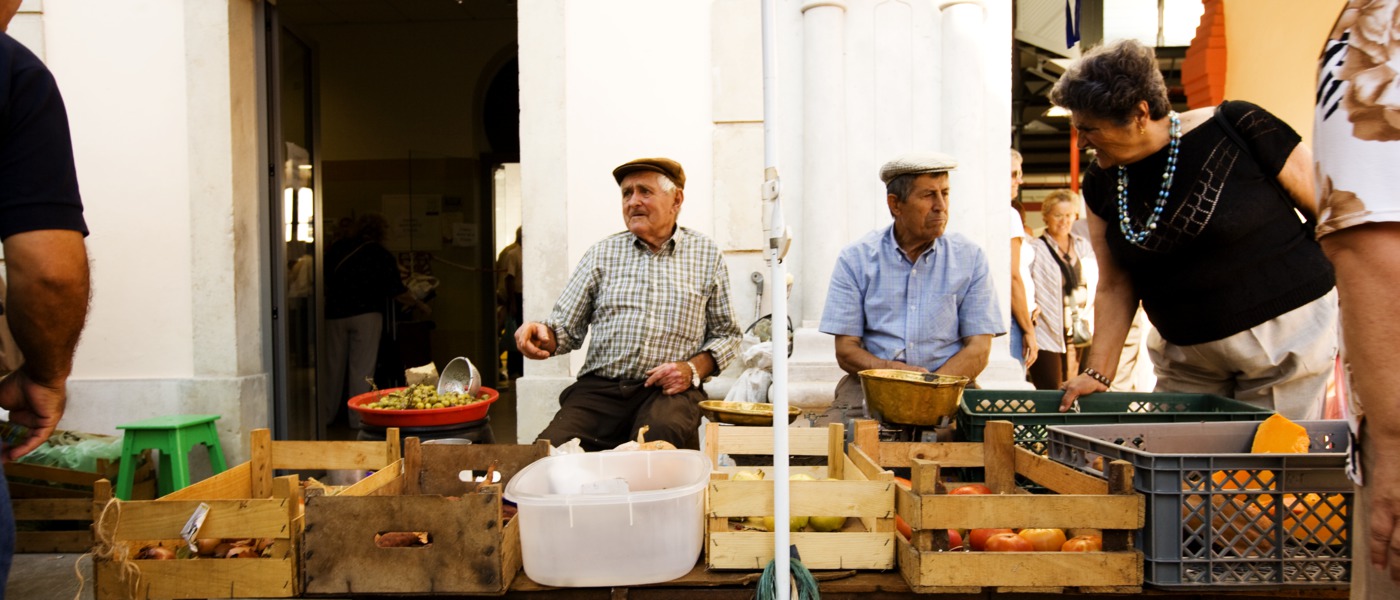 Market Day in the Algarve, Portugal