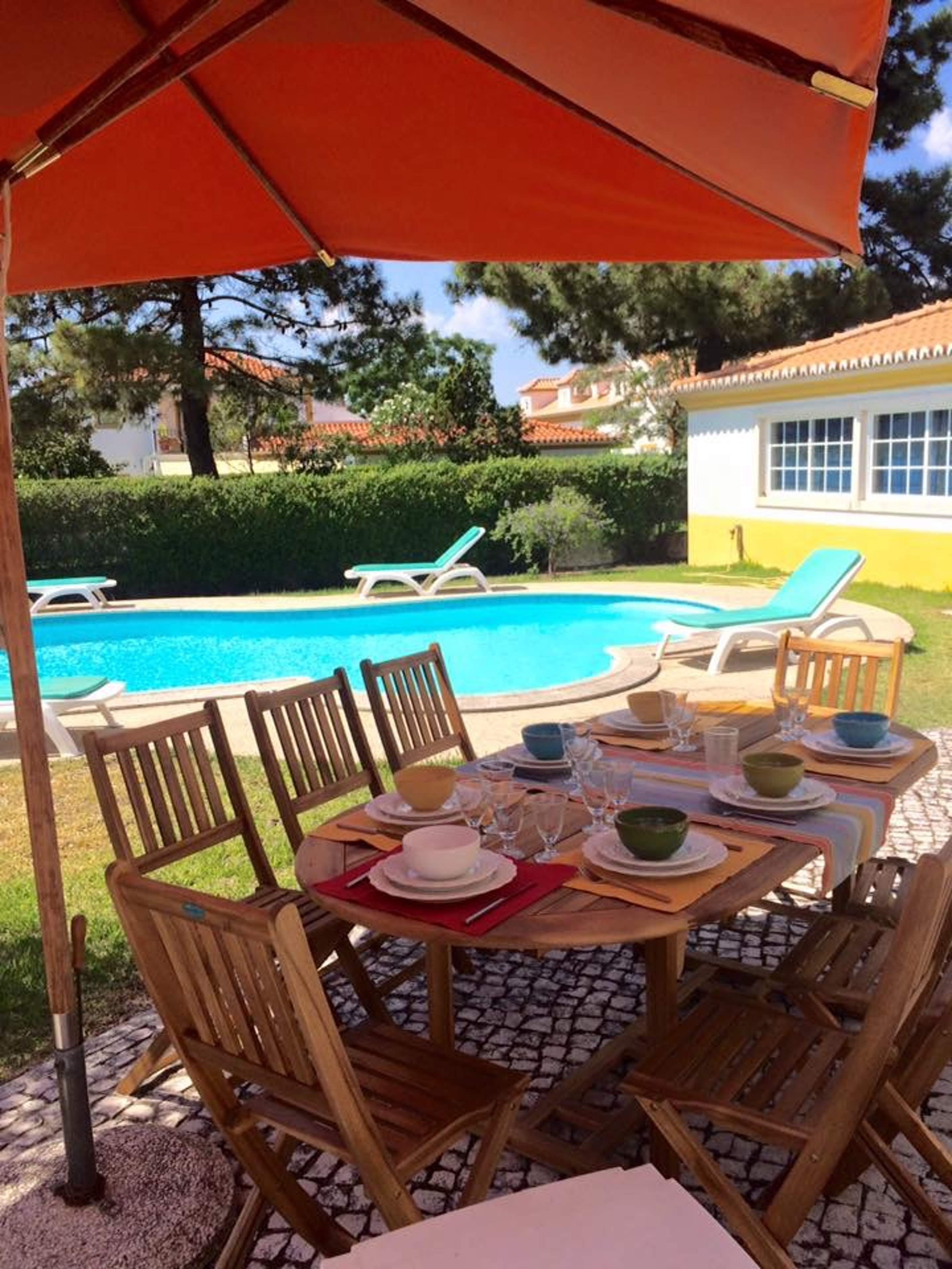 Swimming pool view
