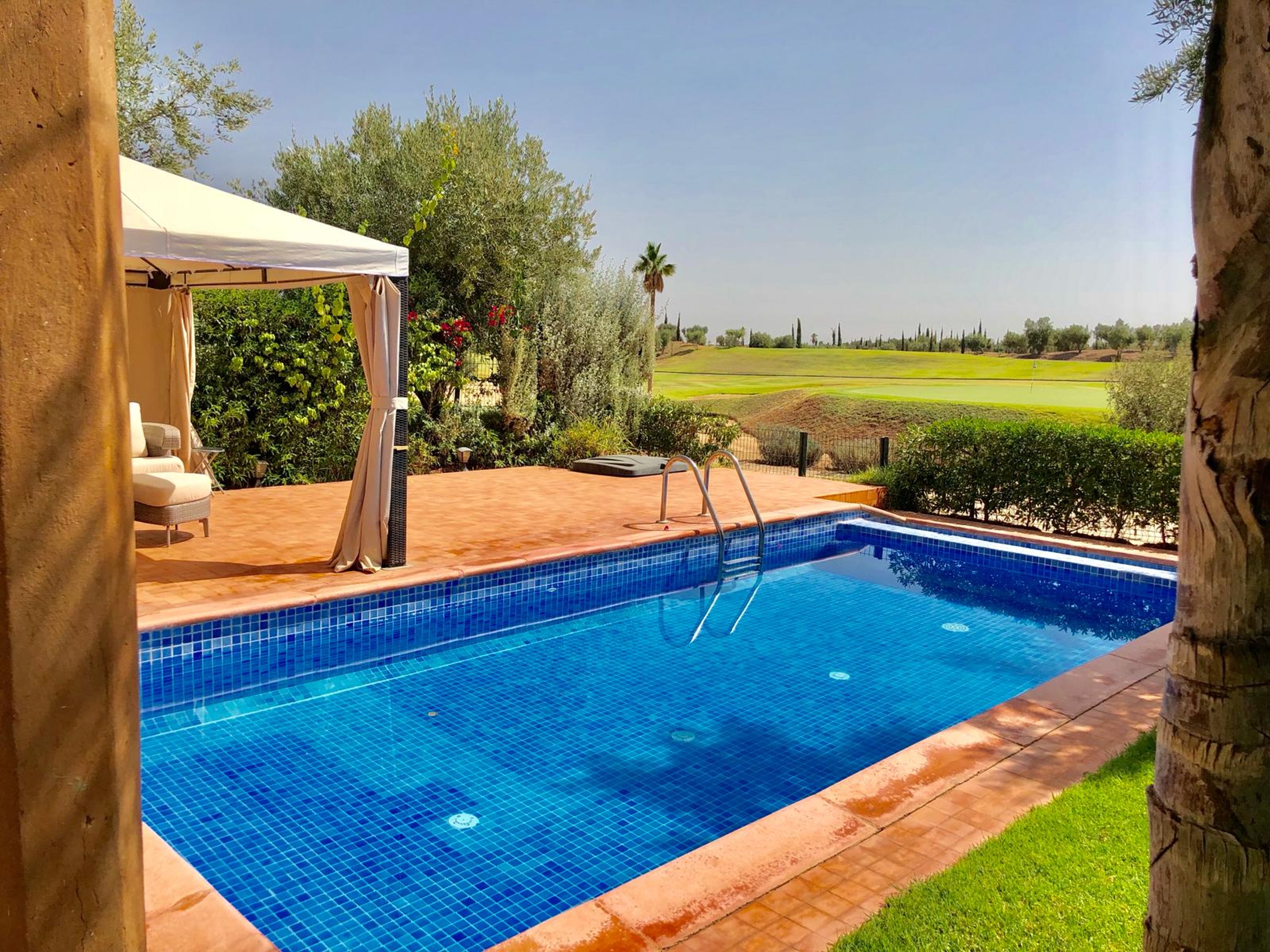 Swimming pool view