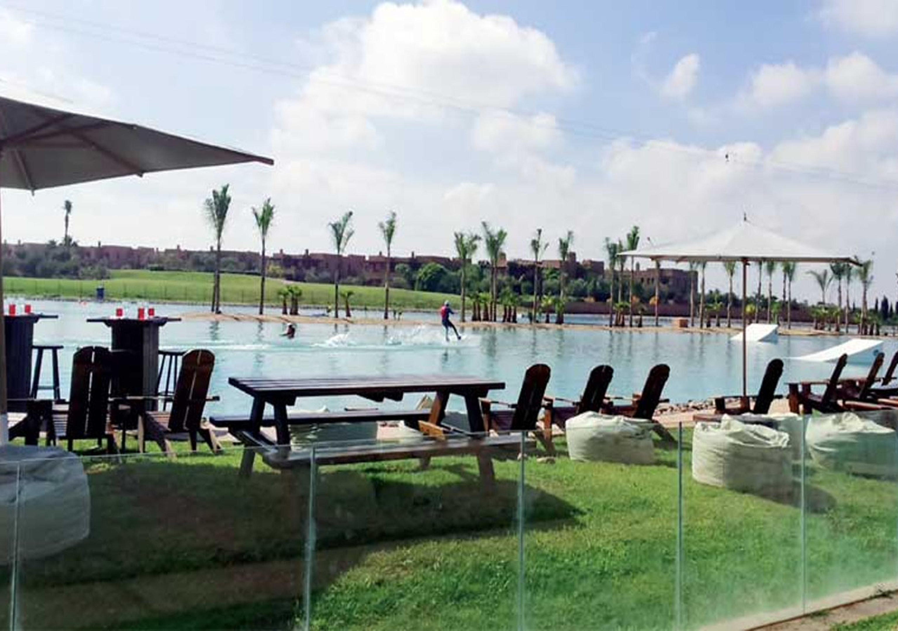 Swimming pool view