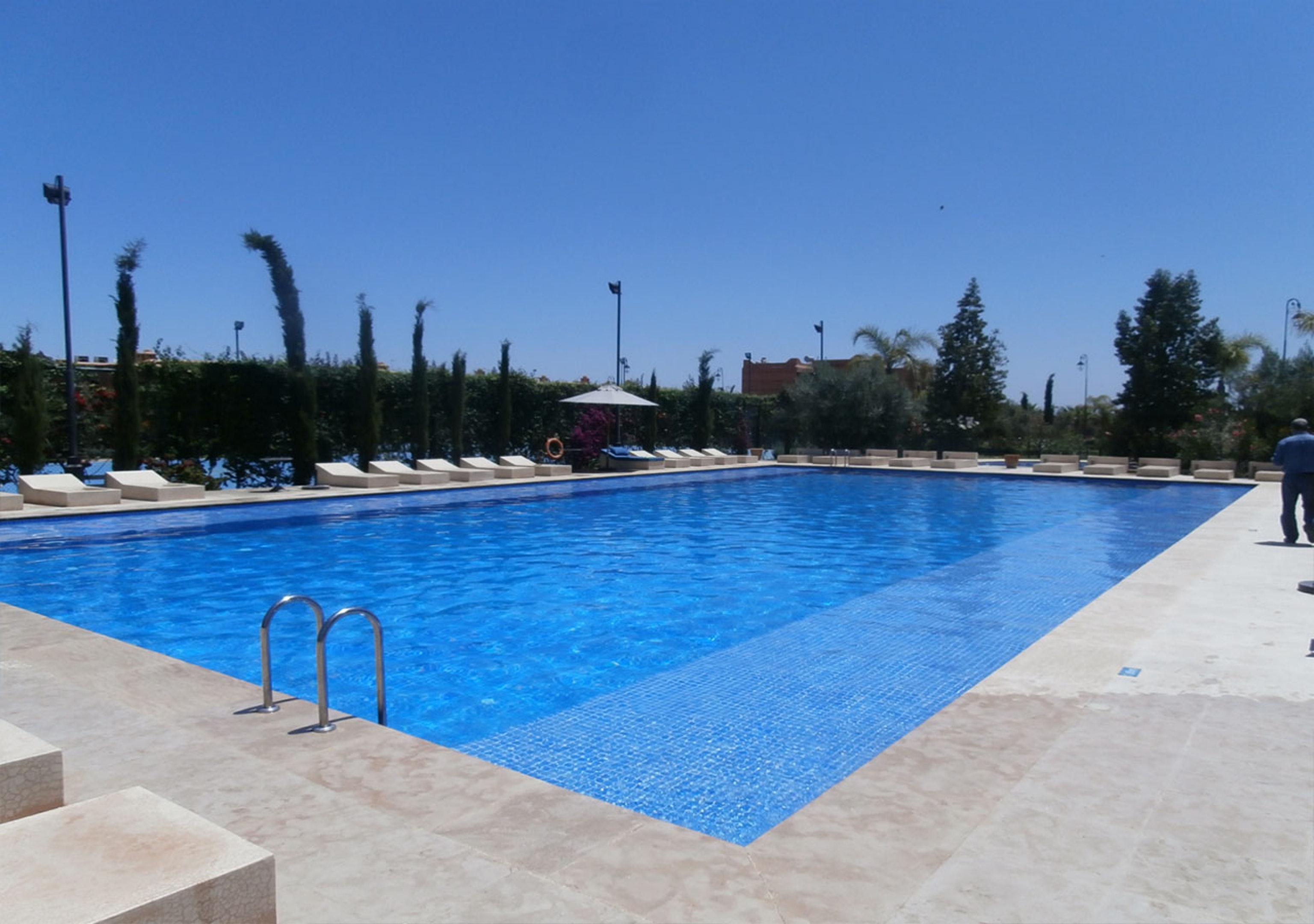 Swimming pool view