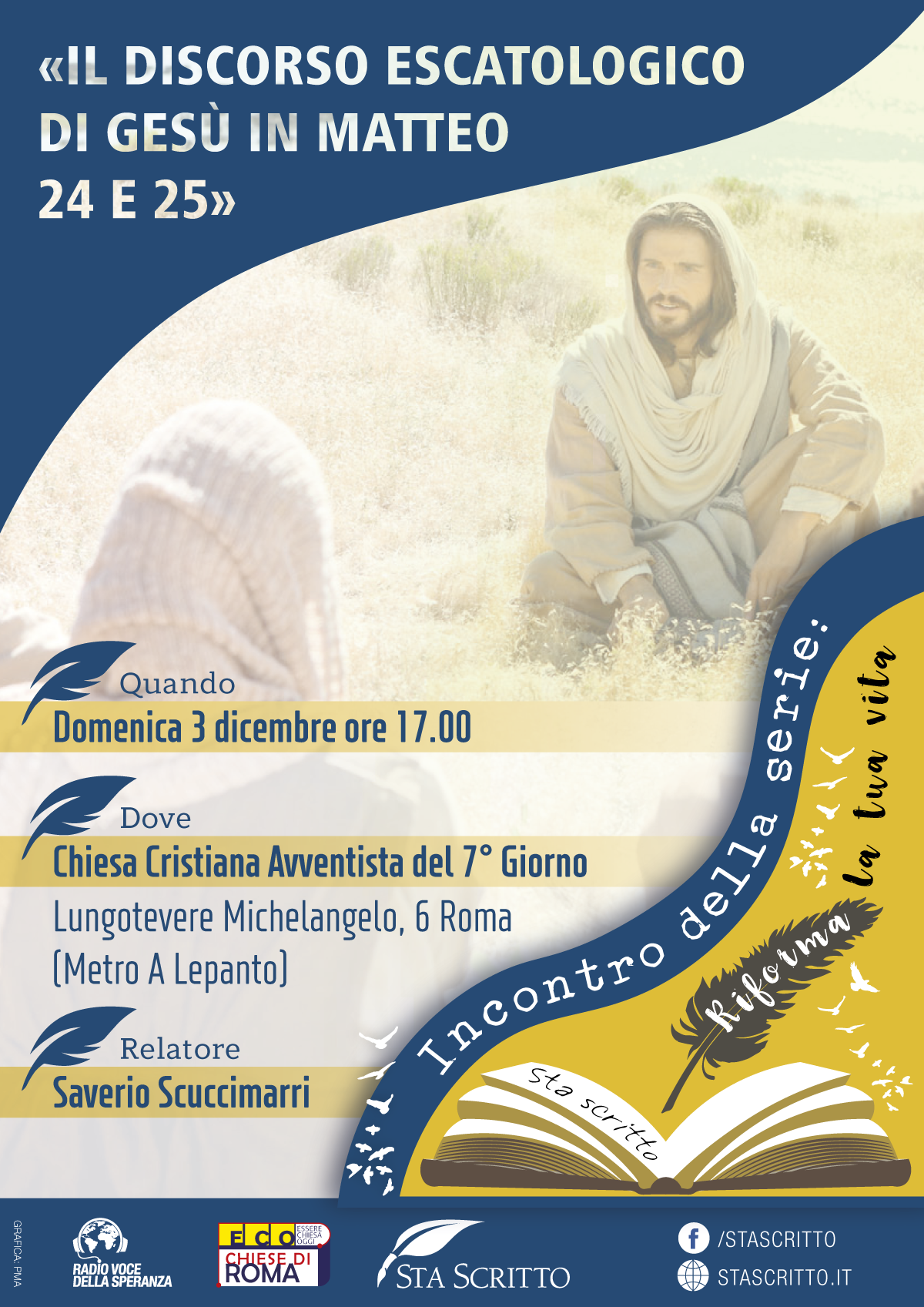 Conferenza a Roma sul ritorno di Gesù nel Vangelo di Matteo