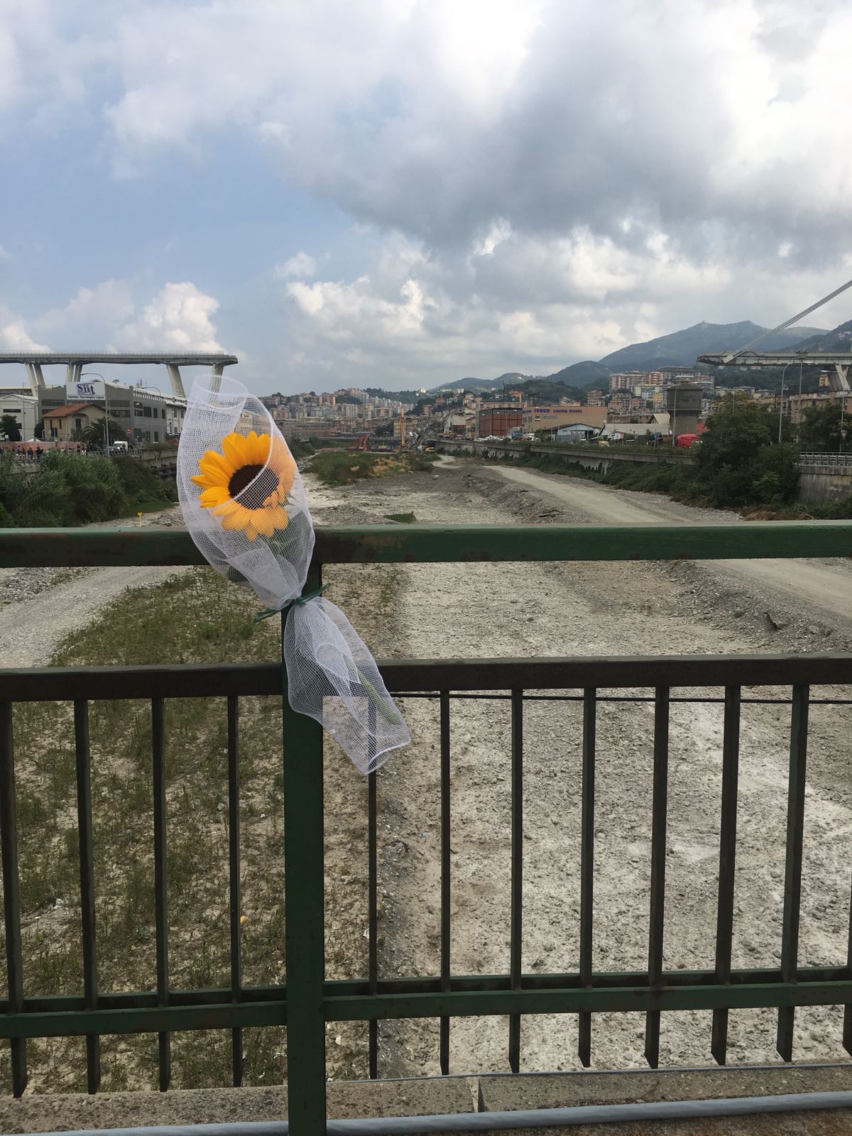 Testimonianze da Genova a un mese dal crollo del ponte Morandi