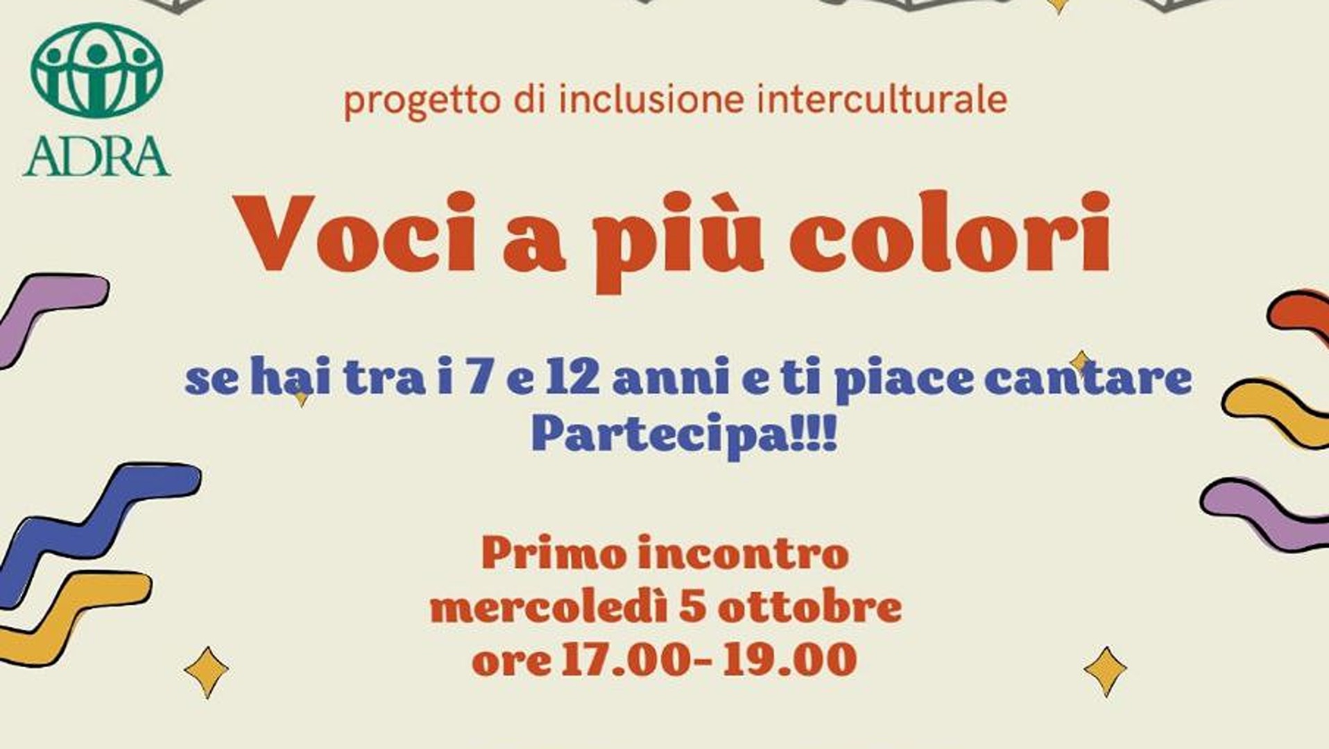 ADRA Italia News – Progetti per bambini a Firenze e Palermo